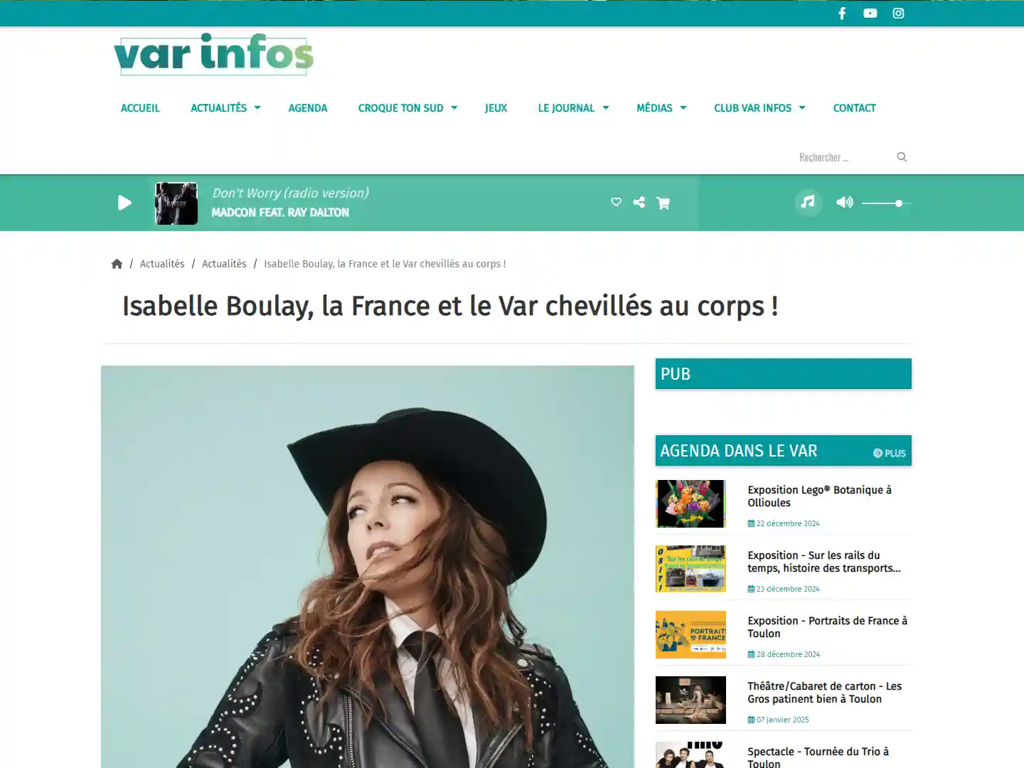 Isabelle Boulay : entre deux continents, une voix qui unit l’Amérique et la France